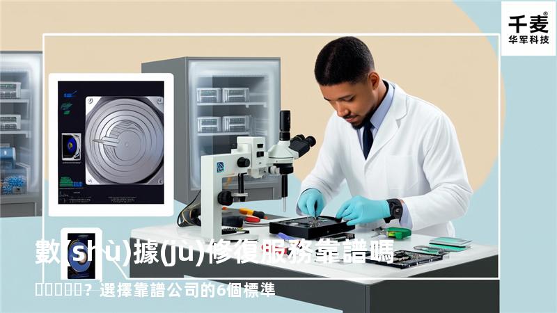 數(shù)據(jù)修復服務靠譜嗎？選擇靠譜公司的6個標準